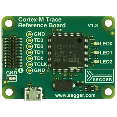 Bo mạch tham chiếu trace Cortex-M SEGGER Bo mạch tham chiếu trace Cortex-M SEGGER