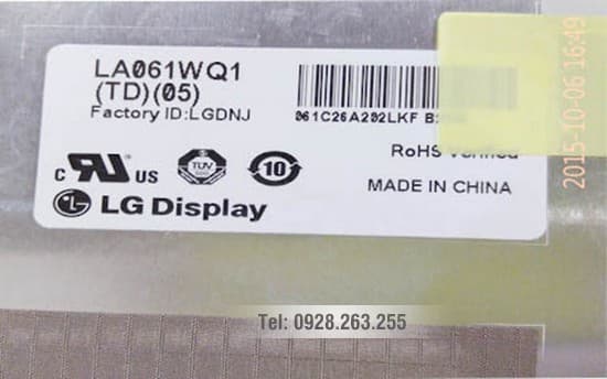 LG Display LA061WQ1-TD05 Màn hình LG Display 6.1″ TN LCM 480×272 WLED TTL Màn hình LG Display 6.1" TN LCM 480×272 WLED TTL LG Display LA061WQ1-TD05