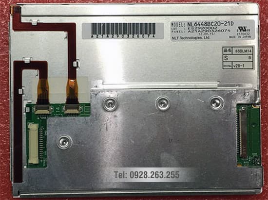 NLT NL6448BC20-21D Màn hình NLT 6.5″ TN LCM 640×480 550nits WLED LVDS 20pins Màn hình NLT 6.5" TN LCM 640×480 550nits WLED LVDS 20pins NLT NL6448BC20-21D