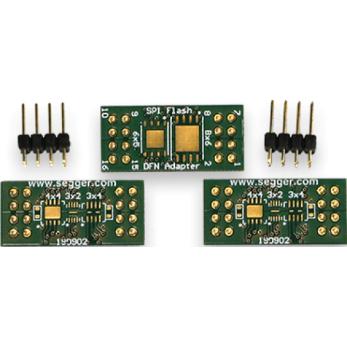 Bộ bo chuyển đổi Flash (Q)SPI cho SON/DFN SEGGER Bộ bo chuyển đổi Flash (Q)SPI cho SON/DFN SEGGER