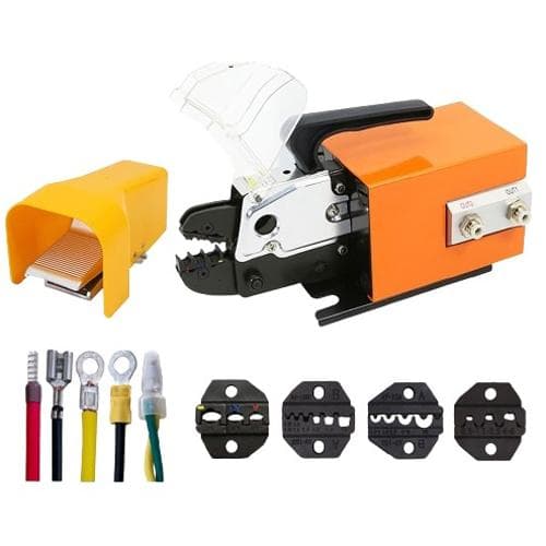 Máy bấm đầu cos đa chức năng CX-AM-10, khí nén, tự động, lực ép 1.3T Máy bấm đầu cos đa chức năng CX-AM-10, khí nén, tự động, lực ép 1.3T
