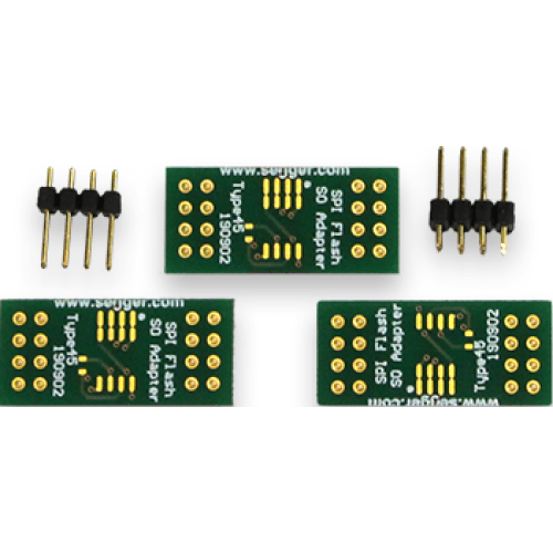 Bộ bo chuyển đổi Flash (Q)SPI cho SO-8, SO-8W, SO-16 SEGGER Bộ bo chuyển đổi Flash (Q)SPI cho SO-8, SO-8W, SO-16 SEGGER