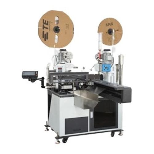 Máy bấm đầu cos dây điện hai đầu, chiều dài cắt 60mm-1000mm TEK-ELECTRONIC CX-201A Máy bấm đầu cos dây điện hai đầu, chiều dài cắt 60mm-1000mm TEK-ELECTRONIC CX-201A