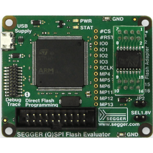 Bộ đánh giá Flash SEGGER (Q)SPI Bộ đánh giá Flash SEGGER (Q)SPI