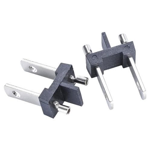 Đầu giắc cắm VDE 2 cực 125V 15A, chân rỗng hoặc chân đặc TEK-ELECTRONIC CX-UL02 Đầu giắc cắm VDE 2 cực 125V 15A, chân rỗng hoặc chân đặc TEK-ELECTRONIC CX-UL02