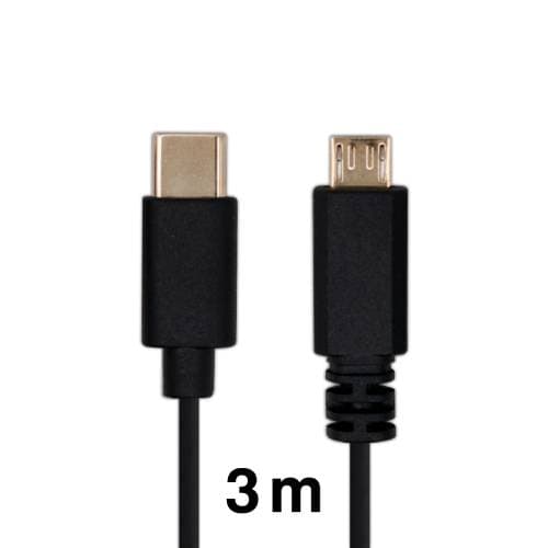 Cáp USB-C sang Micro-USB dài 3m SEGGER Cáp USB-C sang Micro-USB dài 3m SEGGER
